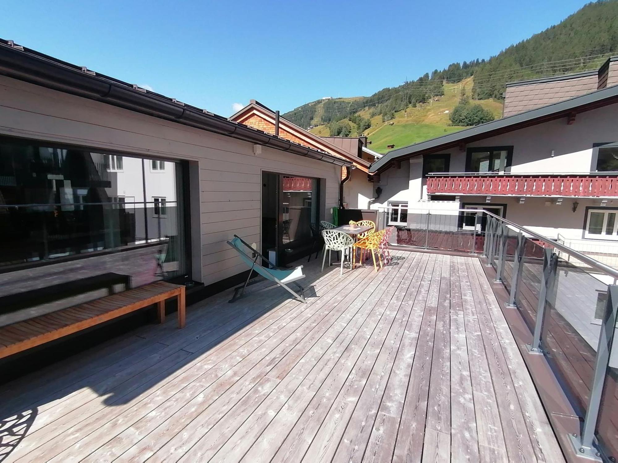 Haus Marion Haueis Hotell Sankt Anton am Arlberg Exteriör bild